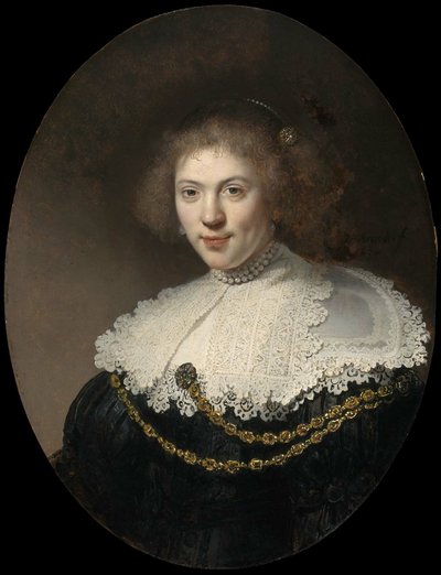 Portrait of a Woman by Rembrandt van Rijn